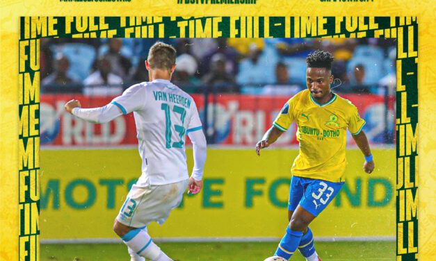 Sundowns held by 10-men Cape Town City