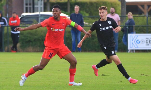 Ngezana makes his debut for FC Steaua Bucuresti