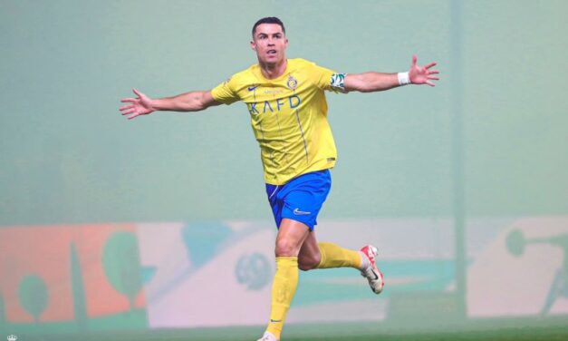 Cristiano Ronaldo nets a brace against Al Ahli